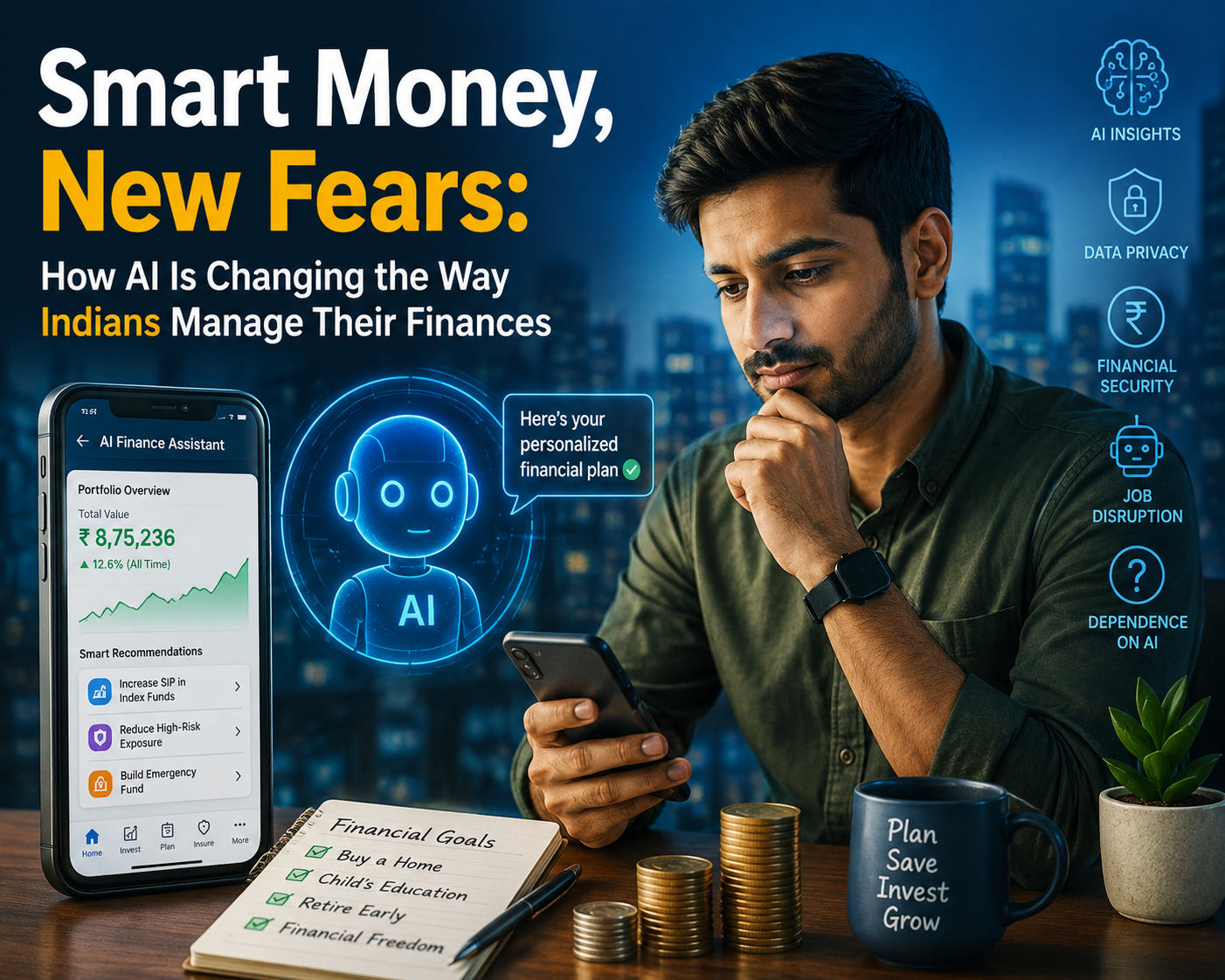 Smart Money, New Fears: How AI Is Changing the Way Indians Manage Their Finances